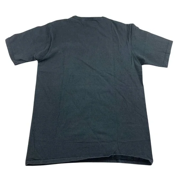 Champion T-Shirt Men Medium Black NYC Logo Print 100% Cotton Graphic Crew Neck‎ - Picture 2 of 8